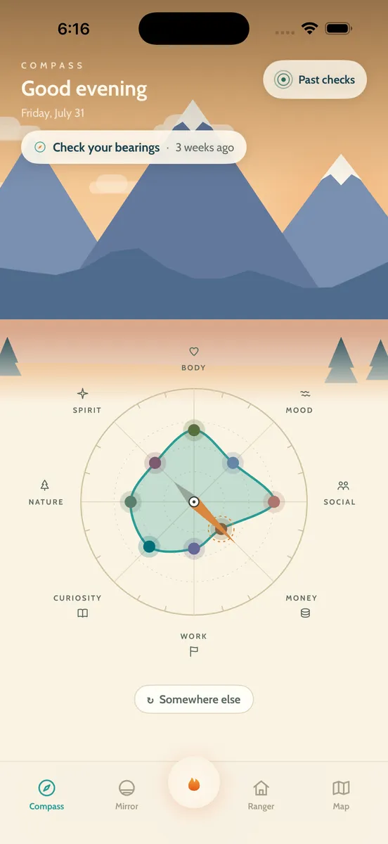 Compass screenshot