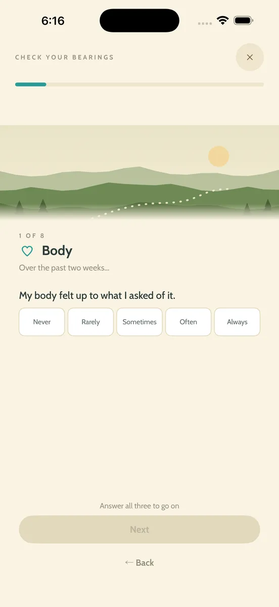 Compass screenshot
