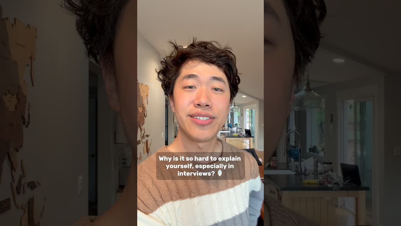 Why 'tell me about yourself' breaks your brain